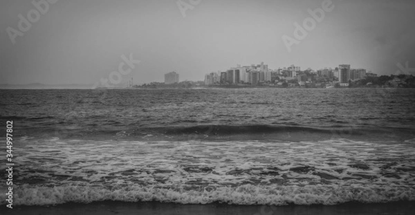 Obraz landscape with fog