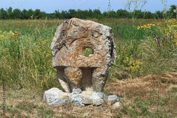 Obraz каменная скульптура