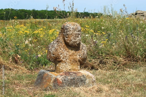 Obraz каменная скульптура