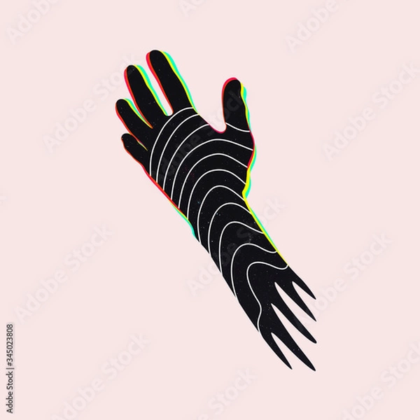 Obraz Cosmic left hand