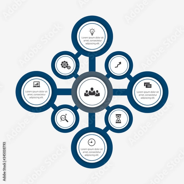 Obraz Modern Infographics Template