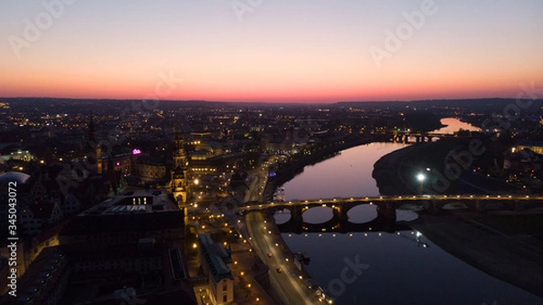 Fototapeta Droneview