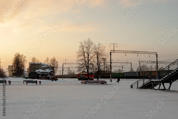 Obraz Railway Station