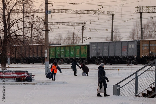 Obraz Railway Station