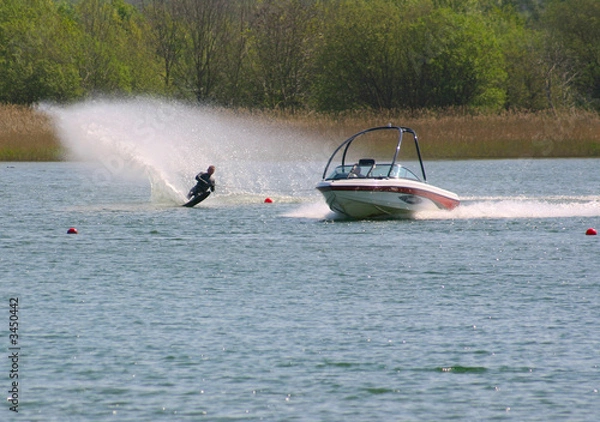 Obraz water skier