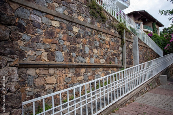 Obraz old stone stairs