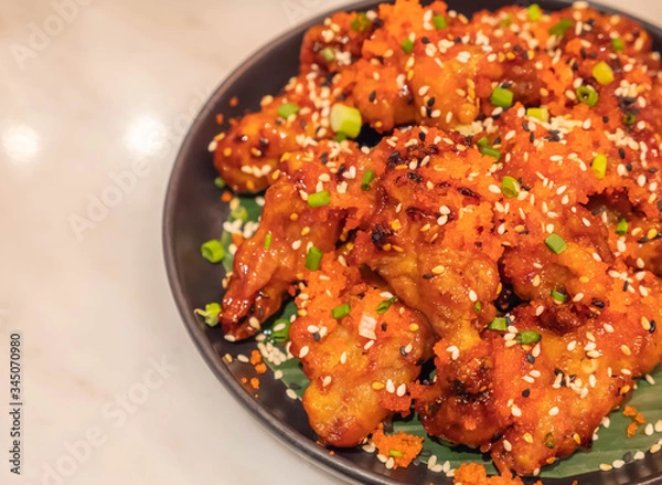 Obraz deep fried spicy chicken