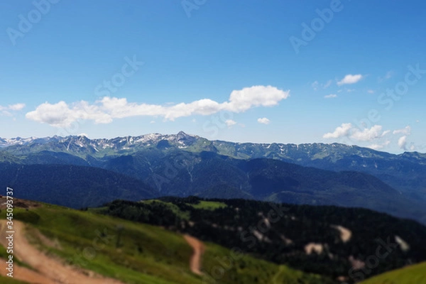 Obraz mountain landscape in summer