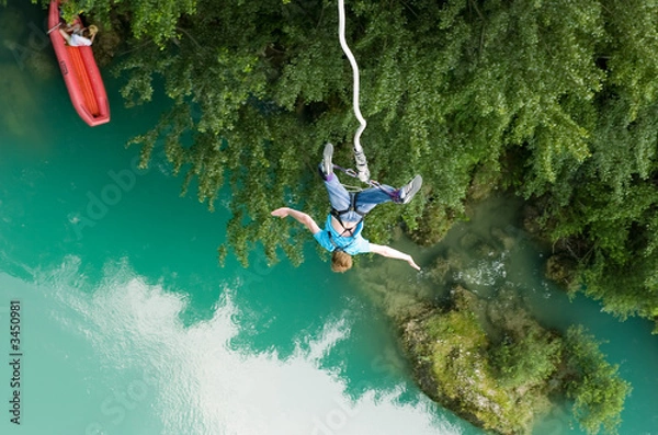 Fototapeta bungee jump
