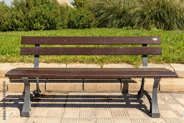 Obraz bench in the park