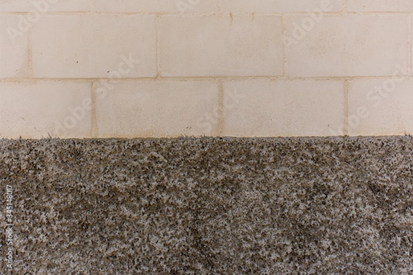 Obraz concrete wall and floor
