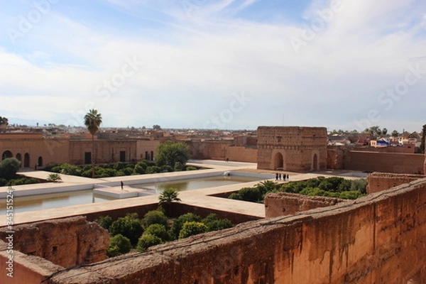 Obraz palace in marrakesh morocco