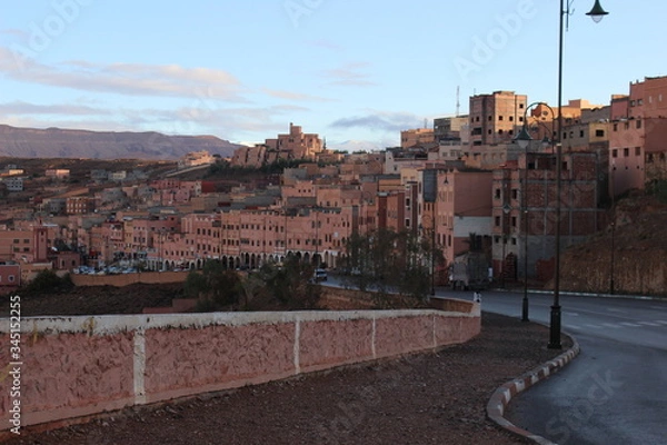 Obraz view of old town in morocco