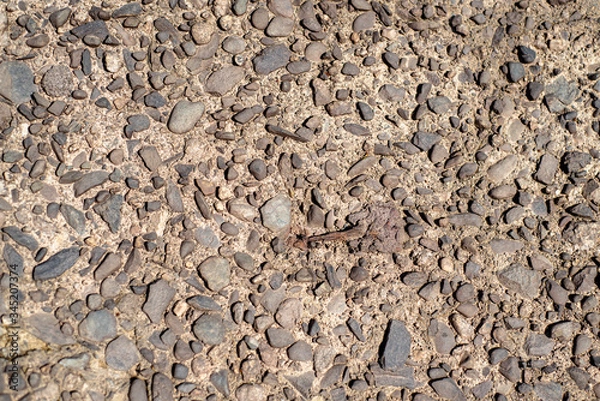 Obraz Pebble Background With Copy Space 