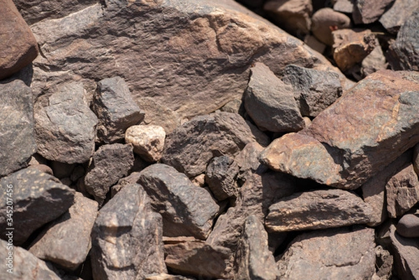 Obraz Rocks Up Close For A Background 