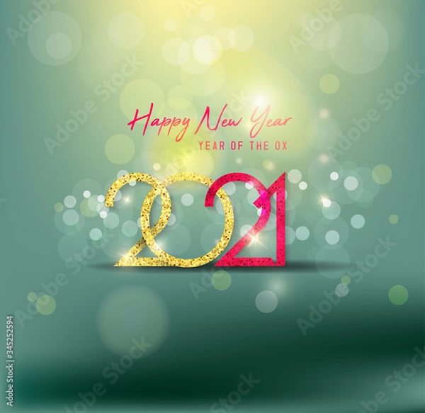 Obraz Happy new year 2021