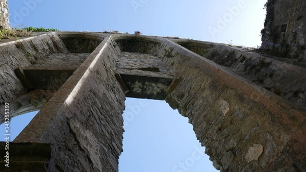 Fototapeta The Rock of Cashel, also known as Cashel of the Kings and St. Patrick's Rock, is a historic site located at Cashel, County Tipperary, Ireland.