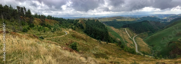 Obraz sloping valley