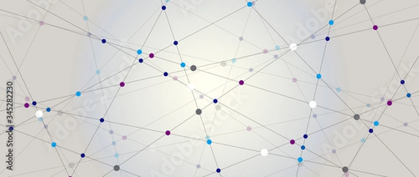 Obraz Technology data background,