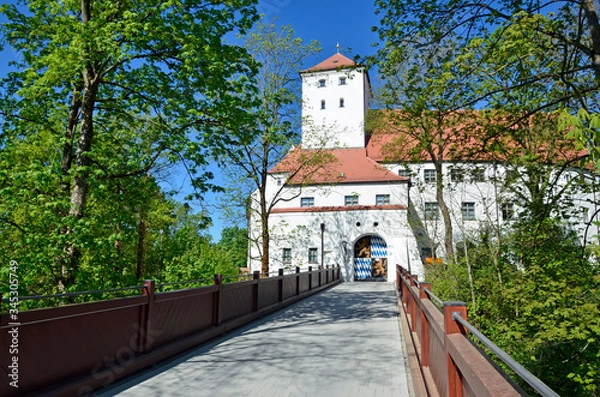 Obraz Wittelsbacher Schloss in Friedberg