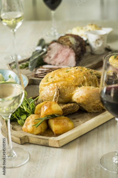 Obraz British Sunday Roast DInner