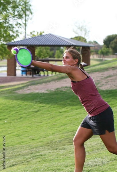Fototapeta playing catch