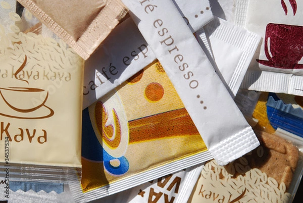 Obraz Sugar sachets