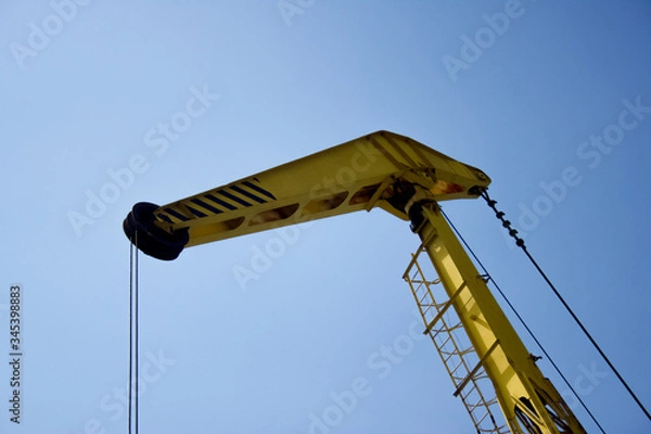 Obraz crane on a construction site