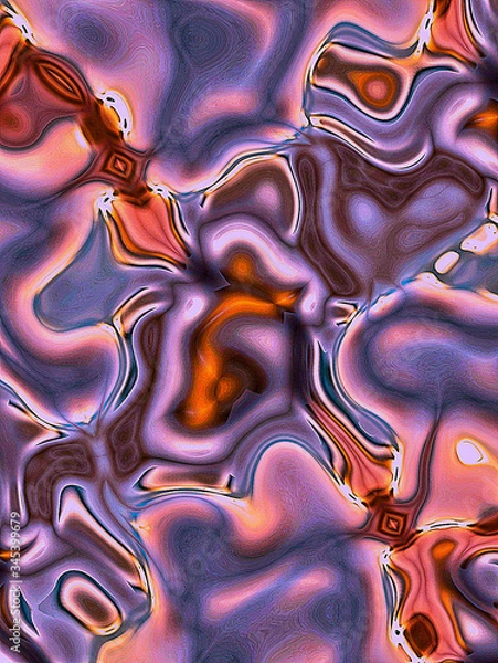 Fototapeta abstract background with bubbles