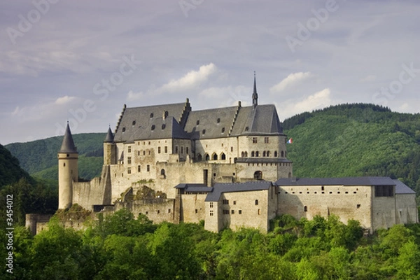 Obraz castle at vianden