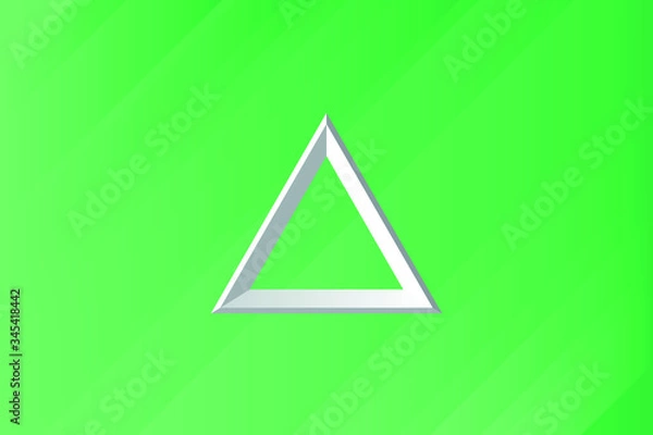 Fototapeta green background with diagonal gradients creating lighting effect