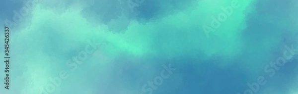 Obraz abstract blue background with water