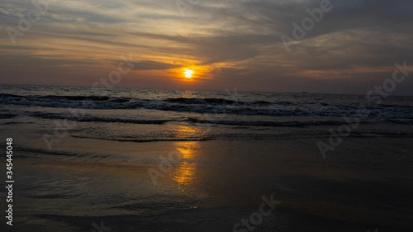 Obraz sunset at the beach