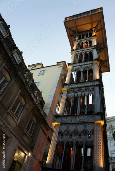 Obraz Elevador de Santa Justa 2