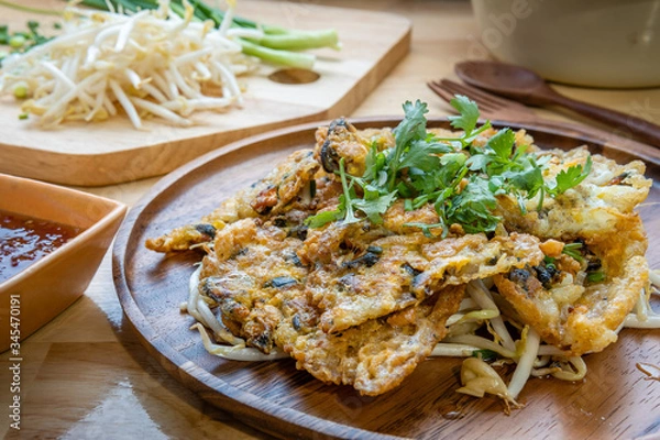 Obraz mussel fried in egg batter