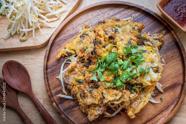 Obraz mussel fried in egg batter