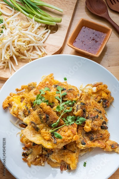 Obraz mussel fried in egg batter