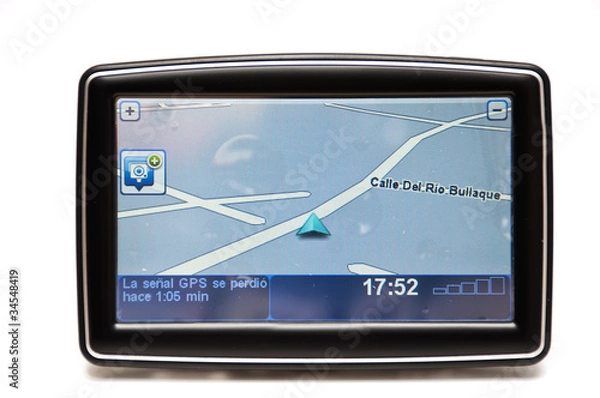 Fototapeta Navegador gps