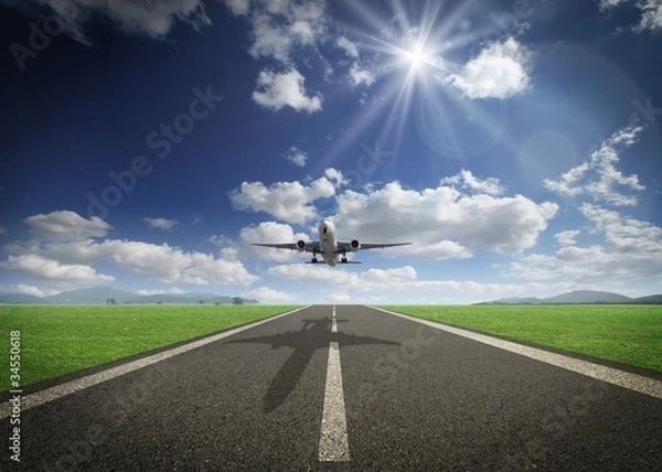 Fototapeta 飛行機