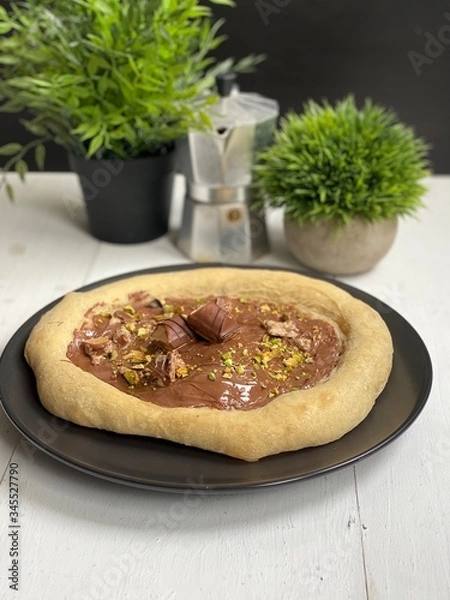 Obraz Pizza nutella