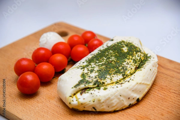 Obraz spinach and cheese