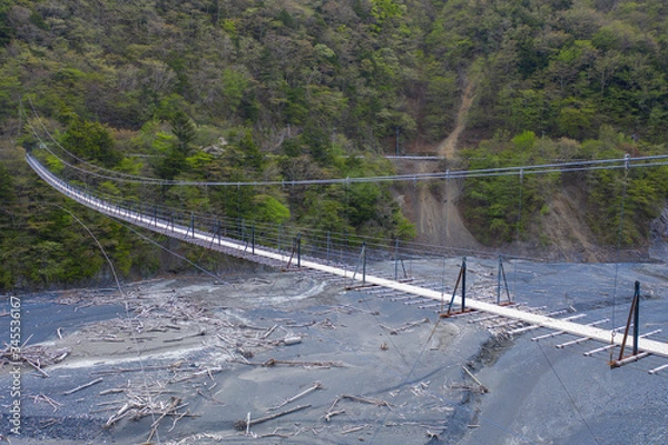 Obraz 畑薙大吊橋