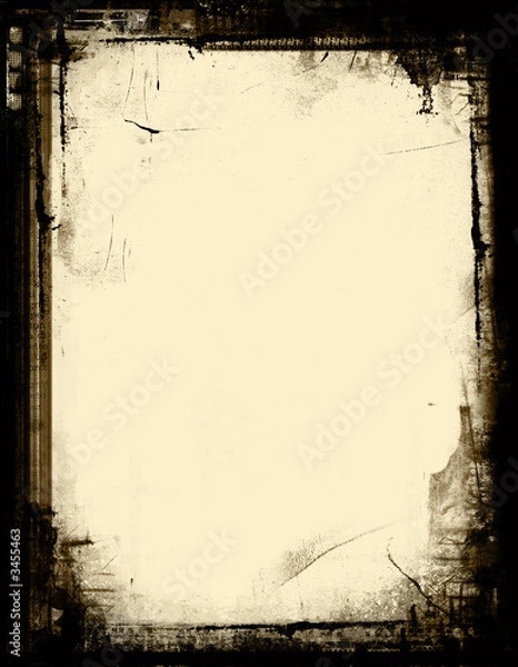Obraz Grunge border and background
