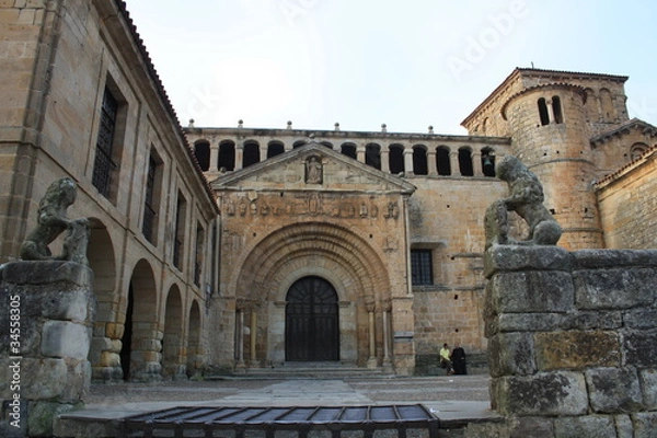 Fototapeta CURA JUNTO A FELIGRES SENTADOS