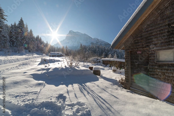 Obraz Moléson in winter