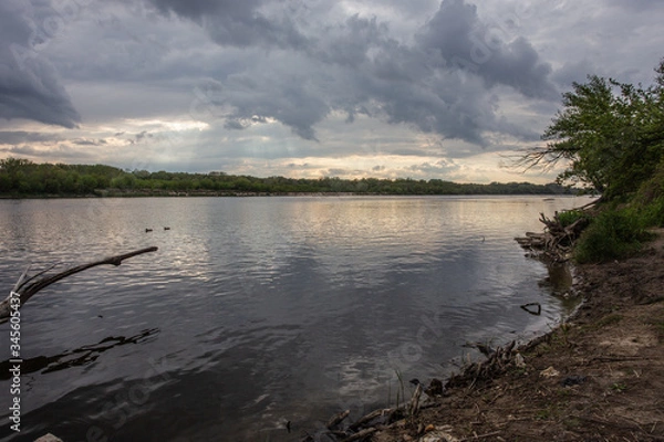 Obraz Vistula river bank