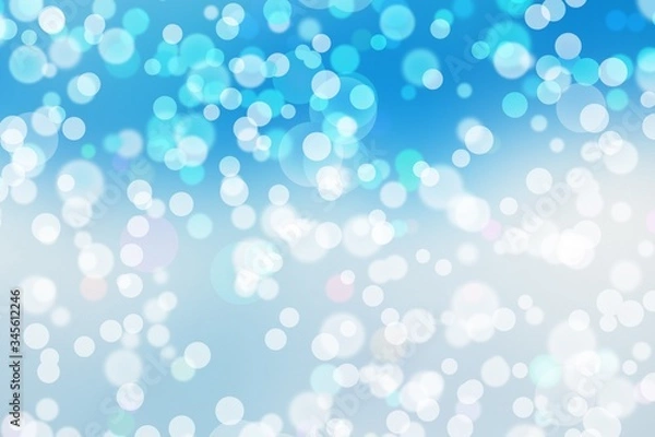 Fototapeta Background light bokeh abstract glitter,  effect christmas.