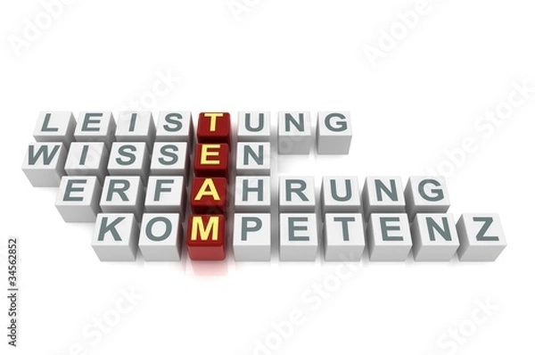 Obraz Kości zespołu czerwono-białe