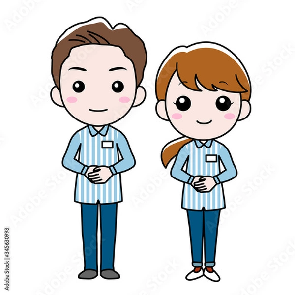 Fototapeta コンビニの店員