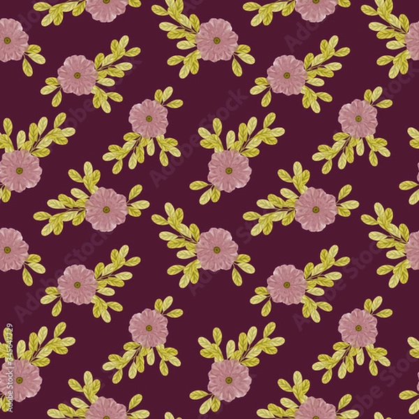 Obraz seamless pattern with flowers